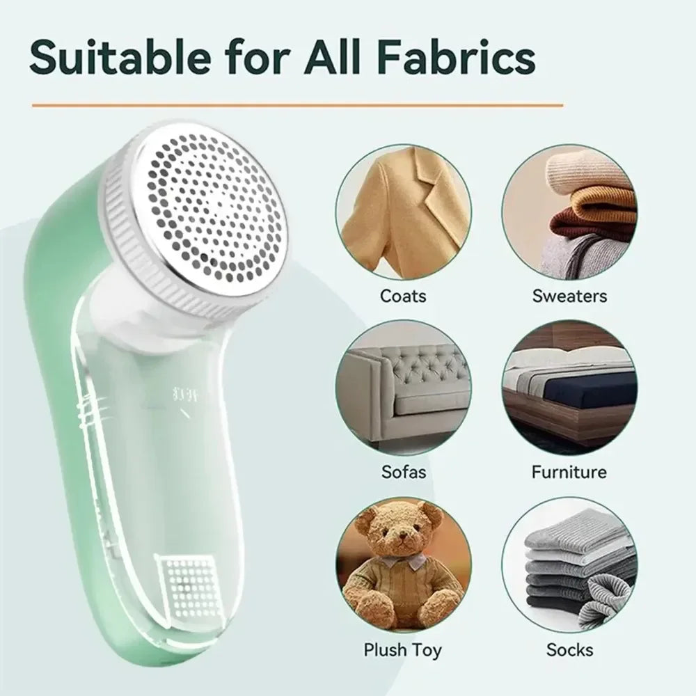 Electric Lint & Fabric Shaver for Clothes & Pet Hair