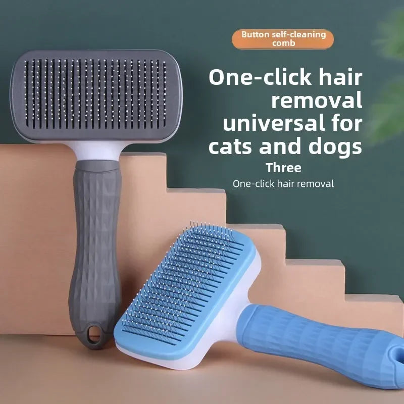 Stainless Steel Pet Hair Remover Brush
