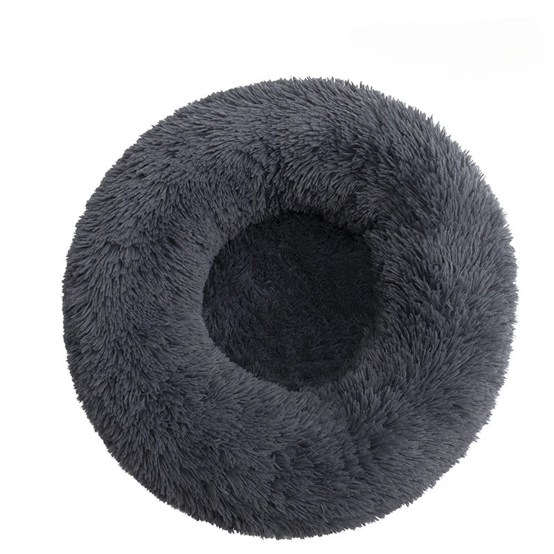 Ultra-Soft Calming Donut Pet Bed