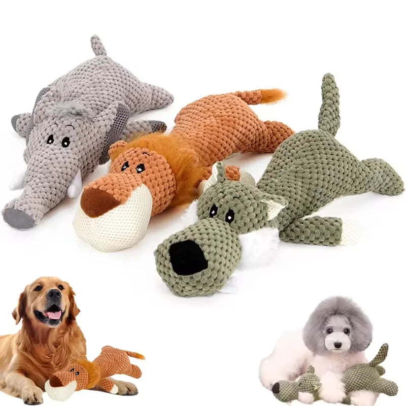 Plush Squeaky Dog Toy