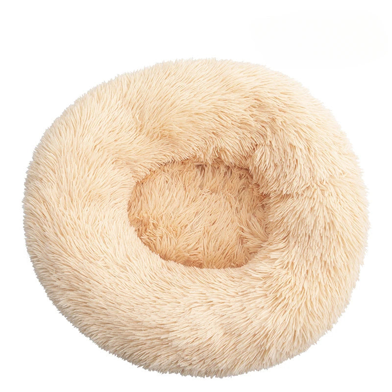 Ultra-Soft Calming Donut Pet Bed