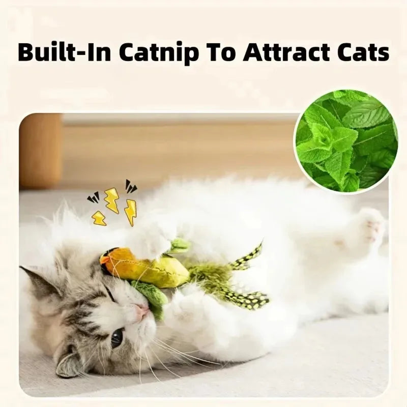 Bird Sound Cat Teaser Toy