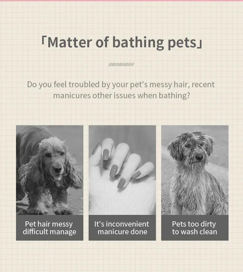 3-in-1 Steam Grooming Brush for Pets