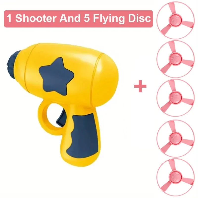 Interactive Flying Disc Cat Toy Set