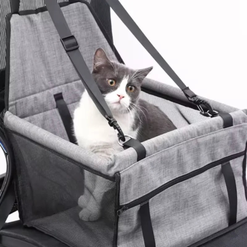 Foldable Dog Car Seat Hammock & Travel Seat