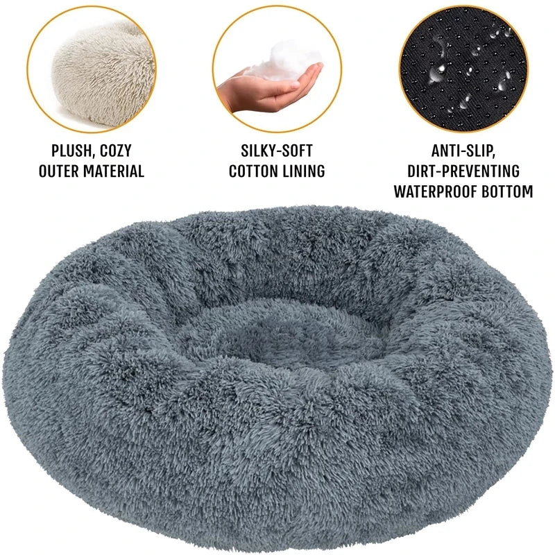 Calming Donut Pet Bed