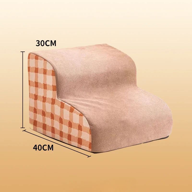 Memory Foam Pet Stairs & Ramp