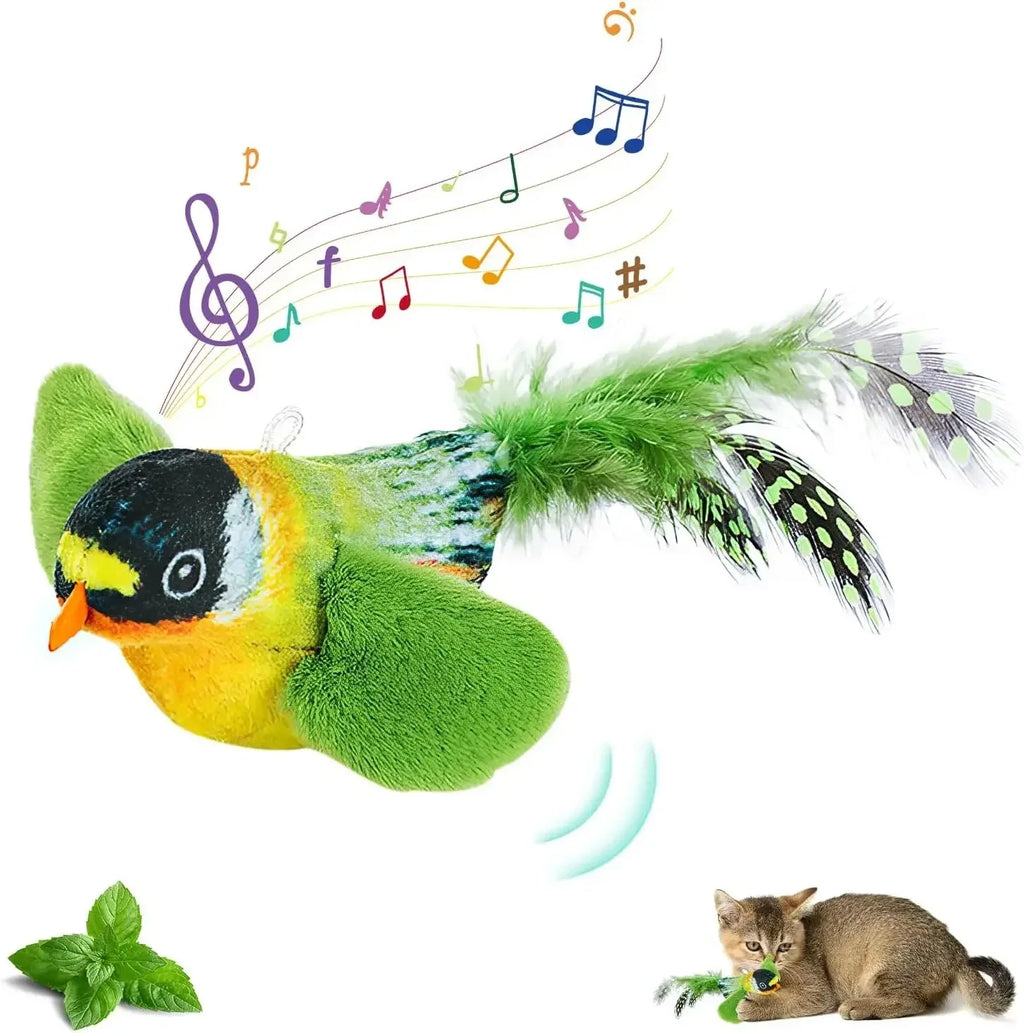 Bird Sound Cat Teaser Toy