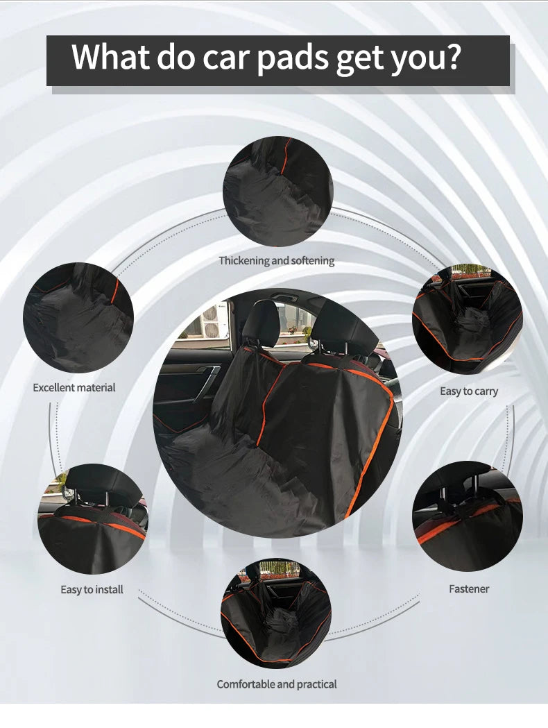 Waterproof Dog Car Seat Hammock Cover