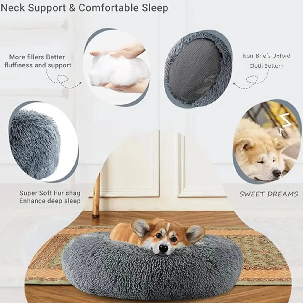 Calming Donut Pet Bed