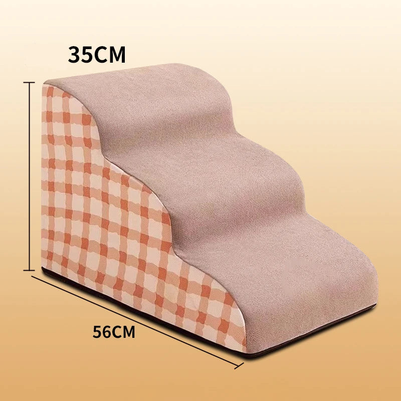 Memory Foam Pet Stairs & Ramp