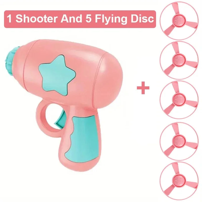 Interactive Flying Disc Cat Toy Set