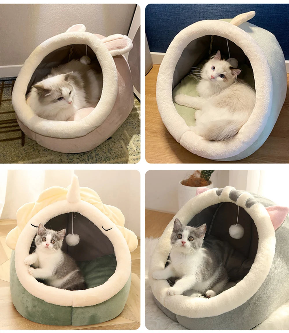 Cozy Cave Cat Bed