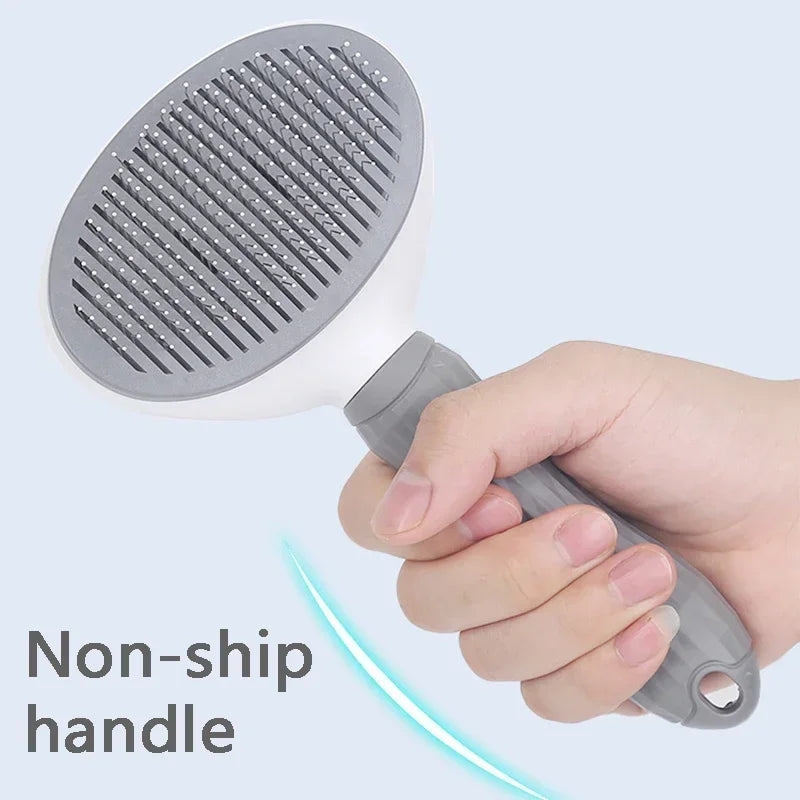 Stainless Steel Pet Hair Remover Brush