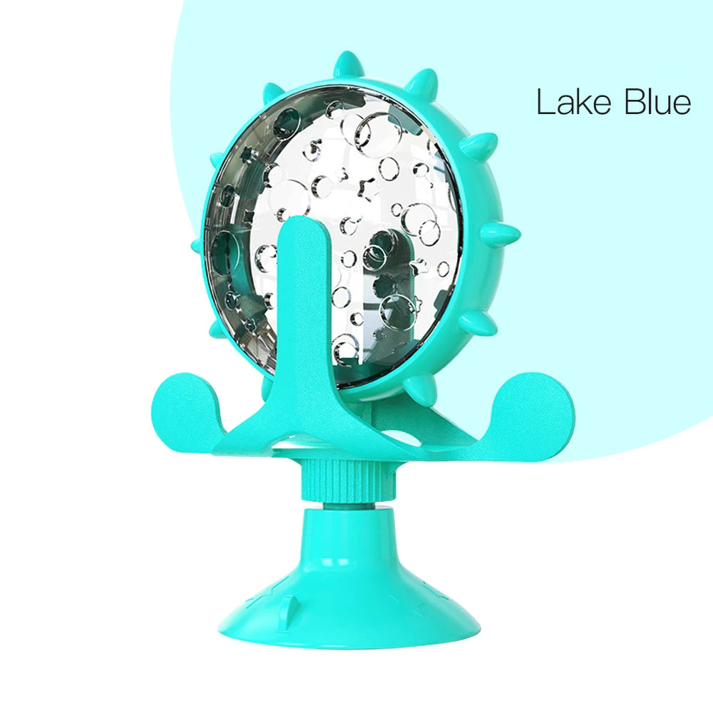 Interactive Treat Dispensing Windmill Toy