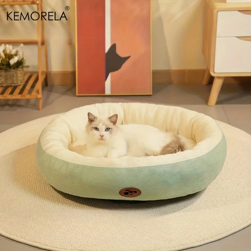 Oval Pet Bed for Dogs & Cats