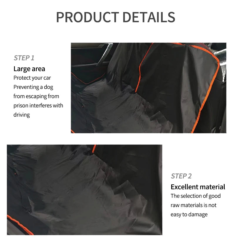Waterproof Dog Car Seat Hammock Cover