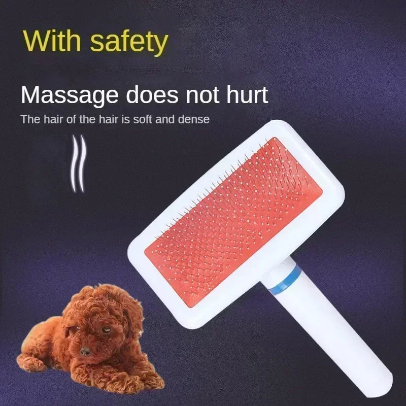 Stainless Steel Pet Hair Remover Brush