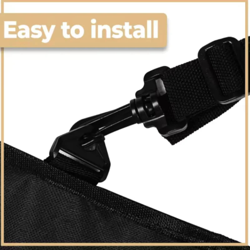 Foldable Dog Car Seat Hammock & Travel Seat