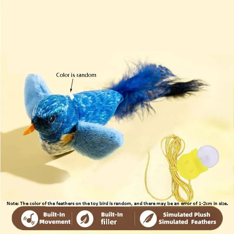 Bird Sound Cat Teaser Toy
