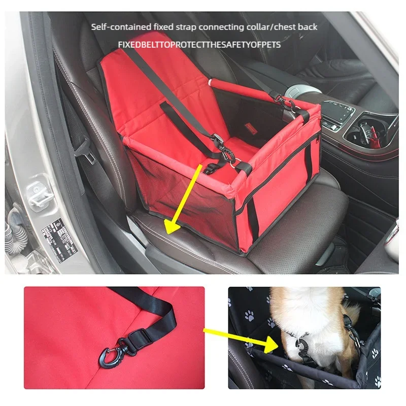 Foldable Dog Car Seat Hammock & Travel Seat