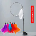 Cat Teaser Toy Cat Pole With Feather