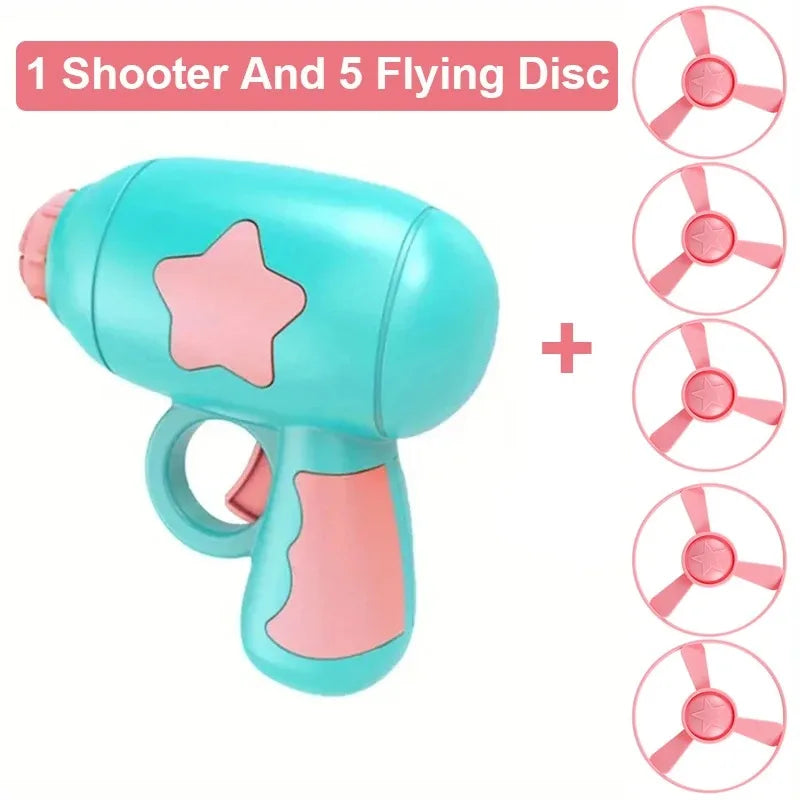 Interactive Flying Disc Cat Toy Set