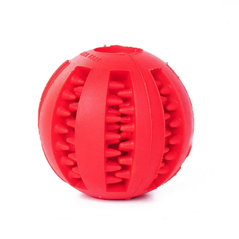 Bite-Resistant Treat Dispensing Dog Ball