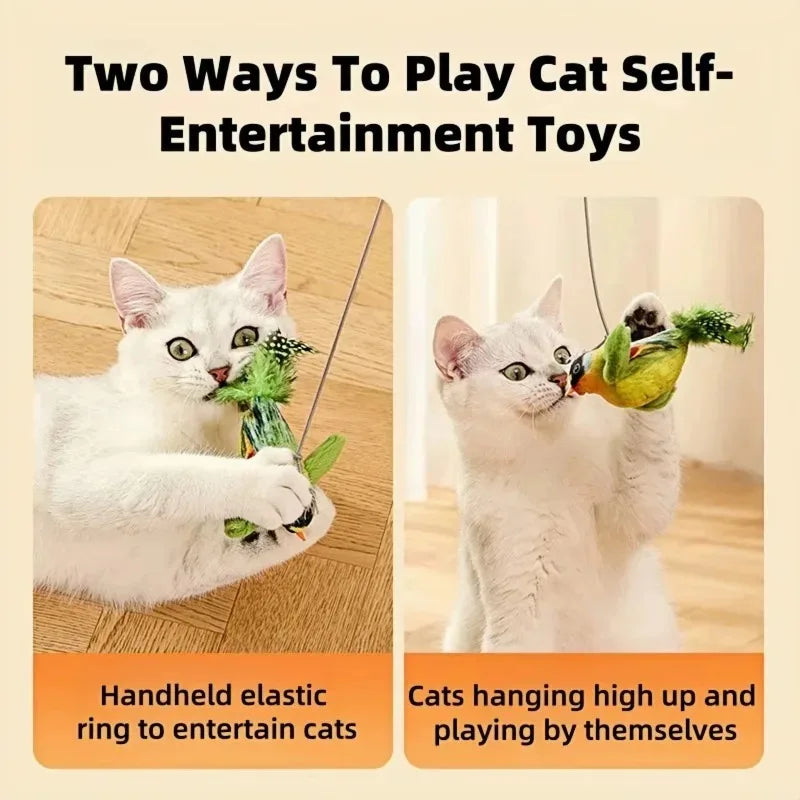 Bird Sound Cat Teaser Toy
