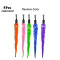 Replace Plush Cat Toy Accessories Worms Replacement Head Funny Cat Stick Pet Toys 5/10/6/11 Pcs