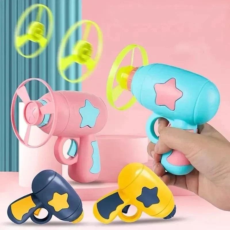 Interactive Flying Disc Cat Toy Set